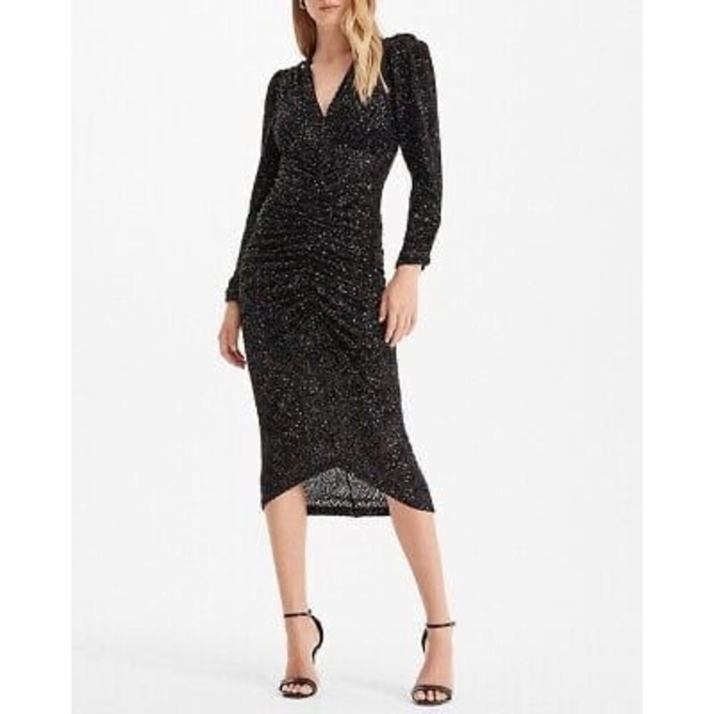 Dress sparkly black
